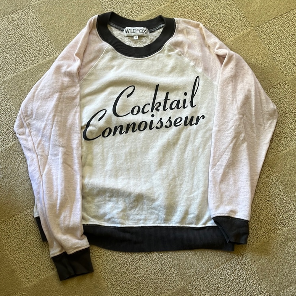 Wildfox Cocktail Connoisseur Sweatshirt